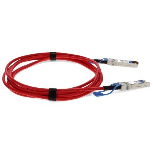 AddOn Networks HP JL487A-1M to Intel XXVDACBL1M TAA Compliant 25GBase-CU SFP+ Direct Attach Cable (Passive Twinax, 1m, Red)