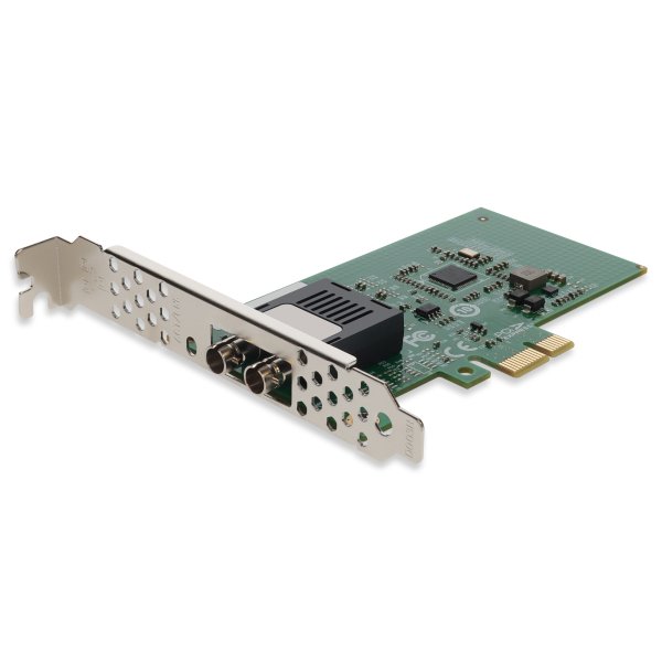 AddOn Networks Allied Telesis AT-2911SX/ST Comparable 1000Mbs ST Single Port 550m MMF PCIe 2.0 x1 Network Interface Card based on Intel 82574 Chipset