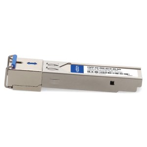 AddOn Networks MSA and TAA 1000Base-BX 2-Channel SFP Transceiver (SMF, 1490nmTx/1310nmRx, 20km, LC, DOM)