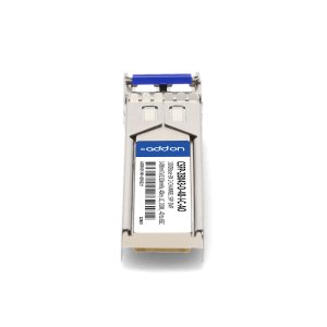 AddOn Networks Cisco Compatible TAA 1000Base-BX 2-Channel SFP Transceiver (SMF, 1490nmTx/1310nmRx, 40km, LC, DOM, -40 to 85C)