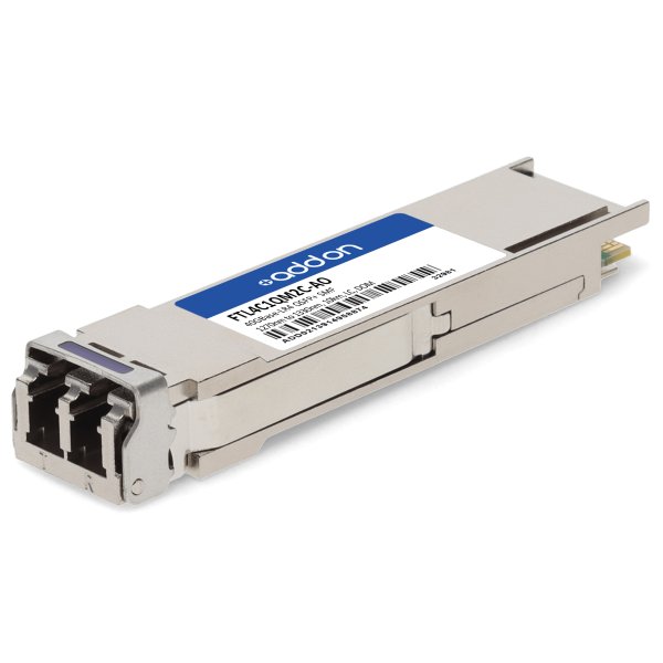 AddOn Networks Finisar FTL4C1QM2C Compatible TAA 40GBase-LR4 QSFP+ Transceiver (SMF, 1270nm to 1330nm, 10km, LC, DOM)