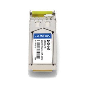 AddOn Networks Cisco GLC-BX-D-53-I Compatible TAA 1000Base-BX SFP Transceiver (SMF, 1550nmTx/1310nmRx, 10km, LC, DOM, -40 to 85C)