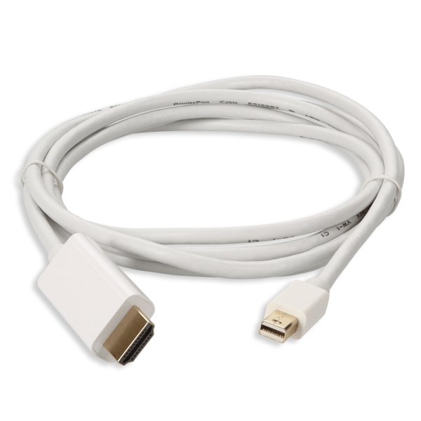 AddOn Networks MDP2HDMIMM3W video cable adapter 0.91 m Mini DisplayPort HDMI White