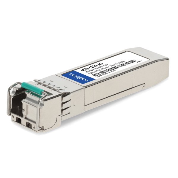 AddOn Networks Planet MTB-LB10 Compatible TAA 10GBase-BX SFP+ Transceiver (SMF, 1330nmTx/1270nmRx, 10km, LC)