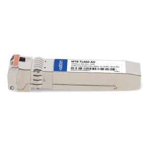 AddOn Networks Planet MTB-TLA60 Compatible TAA 10GBase-BX SFP+ Transceiver (SMF, 1270nmTx/1330nmRx, 60km, LC, DOM, -40 to 85C)