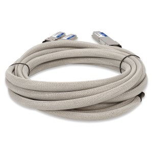 AddOn Networks MSA and TAA 800GBase-CU OSFP to 2xQSFP112 Direct Attach Cable (Passive Twinax, 1m)