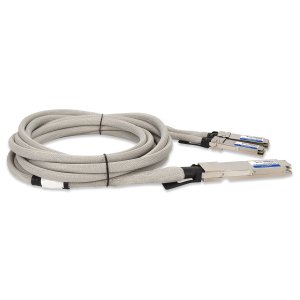 AddOn Networks MSA and TAA 800GBase-CU OSFP to 2xQSFP112 Direct Attach Cable (Passive Twinax, 2.5m)
