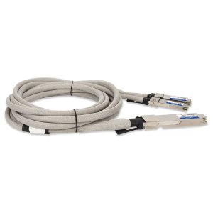 AddOn Networks MSA and TAA 800GBase-CU OSFP to 2xQSFP112 Direct Attach Cable (Passive Twinax, 2m)