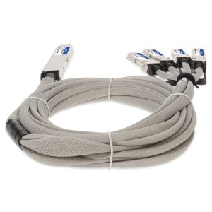 AddOn Networks Mellanox Compatible TAA 400GBase-CU OSFP to 4xQSFP56 Direct Attach Cable (Passive Twinax, 0.5m)