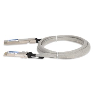 AddOn Networks Arista Networks Compatible TAA 400GBase-CU OSFP to QSFP-DD Direct Attach Cable (Passive Twinax, 1m)