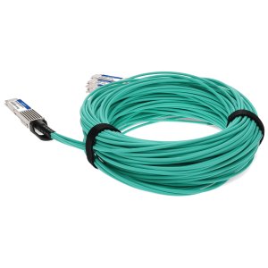 AddOn Networks Cisco Compatible 400GBase-AOC QSFP-DD to 4xQSFP56 PAM-4 Active Optical Cable (850nm, MMF, 10m) CMIS 3.0
