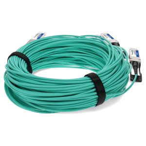 AddOn Networks Cisco Compatible 400GBase-AOC QSFP-DD to 4xQSFP56 PAM-4 Active Optical Cable (850nm, MMF, 10m) CMIS 3.0