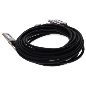 AddOn Networks Arista Networks Compatible TAA 400GBase-CU QSFP-DD 400G to 4xQSFP56 100G PAM-4 Direct Attach Cable (Passive Twinax, 1.5m)