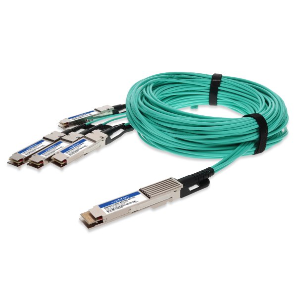 AddOn Networks Q400G4-4Q56G-AOC5M-MX-AO InfiniBand/fibre optic cable 5 m QSFP-DD 4x QSFP56 AOC Aqua colour