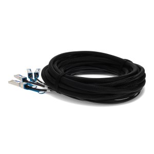 AddOn Networks Brocade (Formerly) Compatible TAA 40GBase-CU QSFP to 4xSFP+ Transceiver (Twinax DAC, 7m, Active)