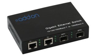 AddOn Networks AO-GES-22-S network switch Black