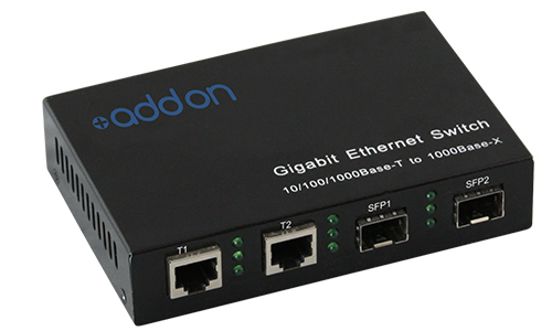 AddOn Networks AO-GES-22-S network switch Black