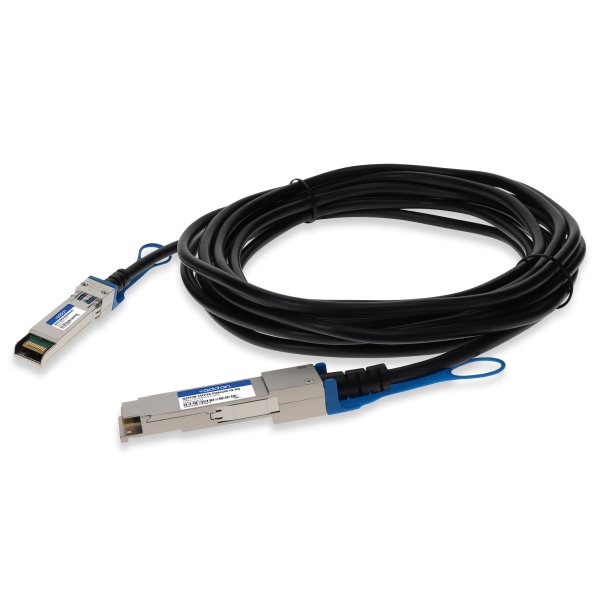 AddOn Networks Intel Compatible TAA 25GBase-CU QSFP28 to 1xSFP28 Direct Attach Cable (Passive Twinax, 2m)