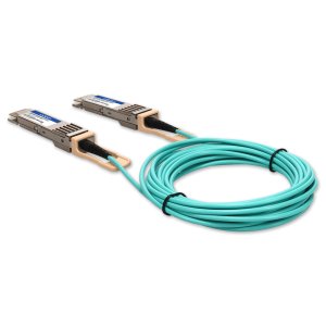 AddOn Networks QSFPDD4-400G-AOC0-5M-AO InfiniBand/fibre optic cable 0.5 m QSFP-DD AOC Aqua colour