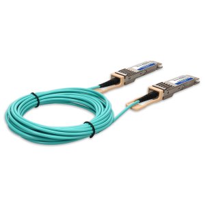 AddOn Networks QSFPDD4-400G-AOC0-5M-AO InfiniBand/fibre optic cable 0.5 m QSFP-DD AOC Aqua colour