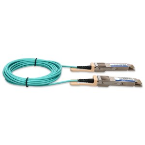 AddOn Networks QSFPDD4-400G-AOC0-5M-AO InfiniBand/fibre optic cable 0.5 m QSFP-DD AOC Aqua colour