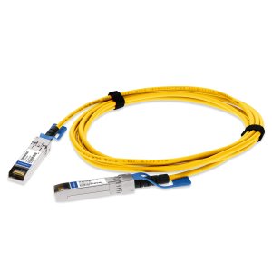 AddOn Networks Cisco Compatible TAA 10GBase-CU SFP+ Yellow Direct Attach Cable (Passive Twinax, 2m)