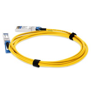 AddOn Networks Cisco Compatible TAA 10GBase-CU SFP+ Yellow Direct Attach Cable (Passive Twinax, 2m)