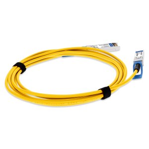 AddOn Networks Cisco Compatible TAA 10GBase-CU SFP+ Yellow Direct Attach Cable (Passive Twinax, 2m)