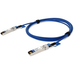 AddOn Networks MSA and TAA Compliant 10GBase-CU SFP+ Blue Direct Attach Cable (Passive Twinax, 3m)