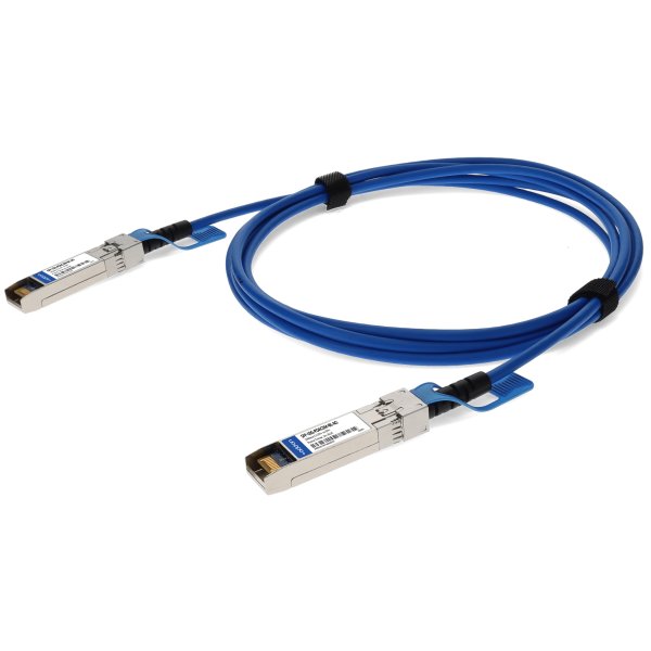 AddOn Networks MSA and TAA Compliant 10GBase-CU SFP+ Blue Direct Attach Cable (Passive Twinax, 3m)