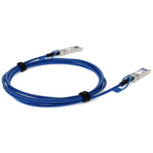 AddOn Networks MSA and TAA Compliant 10GBase-CU SFP+ Blue Direct Attach Cable (Passive Twinax, 3m)