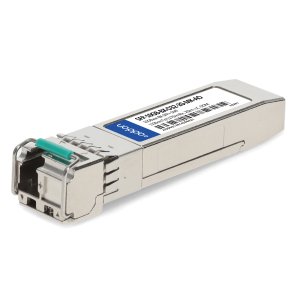 AddOn Networks Mikrotik Compatible TAA 10GBase-BX SFP+ Transceiver (SMF, 1330nmTx/1270nmRx, 20km, LC, DOM)