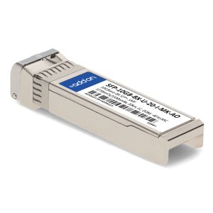 AddOn Networks Mikrotik Compatible TAA 10GBase-BX SFP+ Transceiver (SMF, 1270nmTx/1330nmRx, 20km, LC, DOM, -40 to 85C)