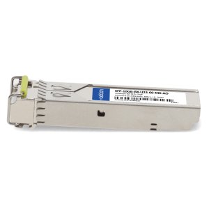 AddOn Networks Mikrotik Compatible TAA 10GBase-BX SFP+ Transceiver (SMF, 1270nmTx/1330nmRx, 60km, LC, DOM)