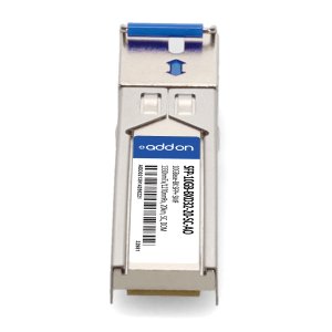 AddOn Networks MSA and TAA 10GBase-BX SFP+ Transceiver (SMF, 1330nmTx/1270nmRx, 20km, SC, DOM)