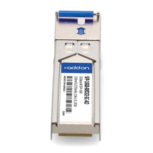 AddOn Networks MSA and TAA 10GBase-BX SFP+ Transceiver (SMF, 1330nmTx/1270nmRx, 10km, SC, DOM)