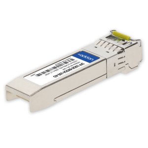 AddOn Networks MSA and TAA 10GBase-BX SFP+ Transceiver (SMF, 1550nmTx/1490nmRx, 100km, LC, DOM)