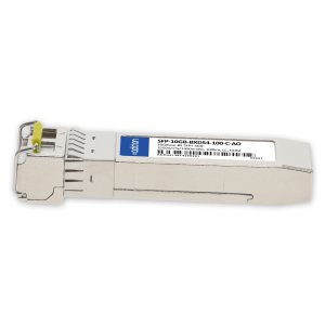 AddOn Networks Cisco Compatible TAA 10GBase-BX SFP+ Transceiver (SMF, 1550nmTx/1490nmRx, 100km, LC, DOM)