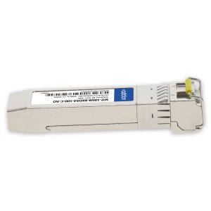AddOn Networks Cisco Compatible TAA 10GBase-BX SFP+ Transceiver (SMF, 1550nmTx/1490nmRx, 100km, LC, DOM)