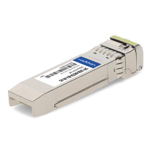 AddOn Networks Arista Networks Compatible TAA 10GBase-BX SFP+ Transceiver (SMF, 1550nmTx/1490nmRx, 80km, LC, DOM, -40 to 85C)