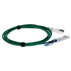 AddOn Networks Dell Compatible TAA 10GBase-CU SFP+ to SFP+ Direct Attach Cable (Passive Twinax, 1m) Green