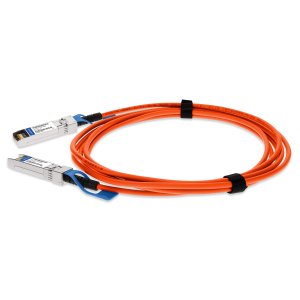 AddOn Networks Dell Compatible TAA 10GBase-CU SFP+ to SFP+ Direct Attach Cable (Passive Twinax, 1m) Orange