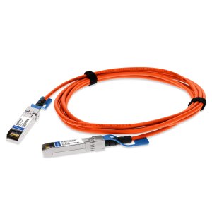 AddOn Networks MSA and TAA 10GBase-CU SFP+ to SFP+ Direct Attach Cable (Passive Twinax, 1m) Orange