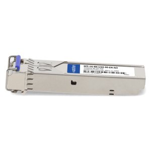 AddOn Networks SFP-1G-BX-U34-20-EN-AO network transceiver module Fiber optic 1000 Mbit/s