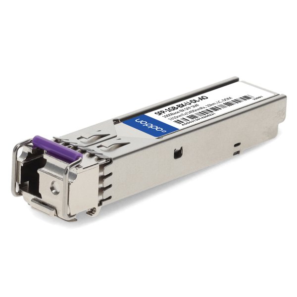AddOn Networks SFP-1GB-BX-U-DL-AO network transceiver module Fiber optic 1000 Mbit/s