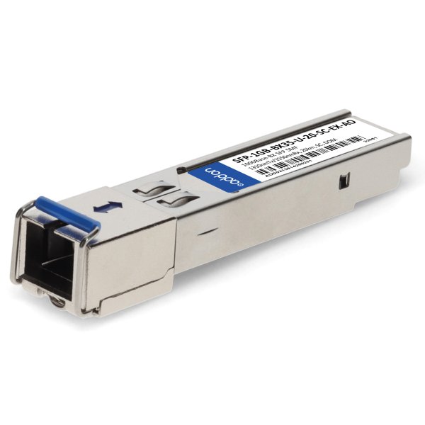 AddOn Networks Extreme Networks Compatible TAA 1000Base-BX SFP Transceiver (SMF, 1310nmTx/1550nmRx, 20km, SC, DOM)