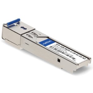 AddOn Networks Extreme Networks Compatible TAA 1000Base-BX SFP Transceiver (SMF, 1310nmTx/1550nmRx, 20km, SC, DOM)