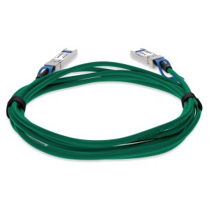 AddOn Networks Dell Compatible TAA 25GBase-CU SFP28 to SFP28 Direct Attach Cable (Passive Twinax, 1m) Green