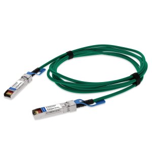 AddOn Networks MSA and TAA 25GBase-CU SFP28 to SFP28 Direct Attach Cable (Passive Twinax, 1m) Green