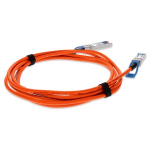 AddOn Networks MSA and TAA 25GBase-CU SFP28 to SFP28 Direct Attach Cable (Passive Twinax, 1m) Orange